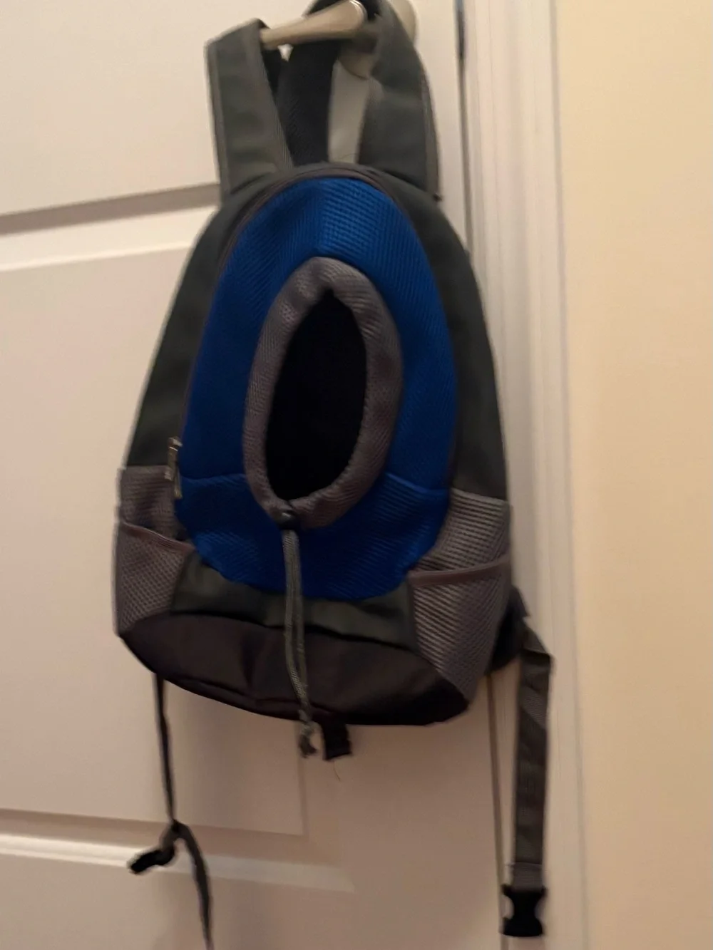 Blue Dog Sling Carrier Backpack - Comfortable Pet Travel Bag